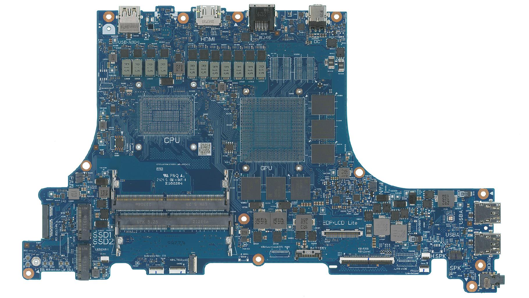 Материнская плата ASUS G713QM донор компонентов