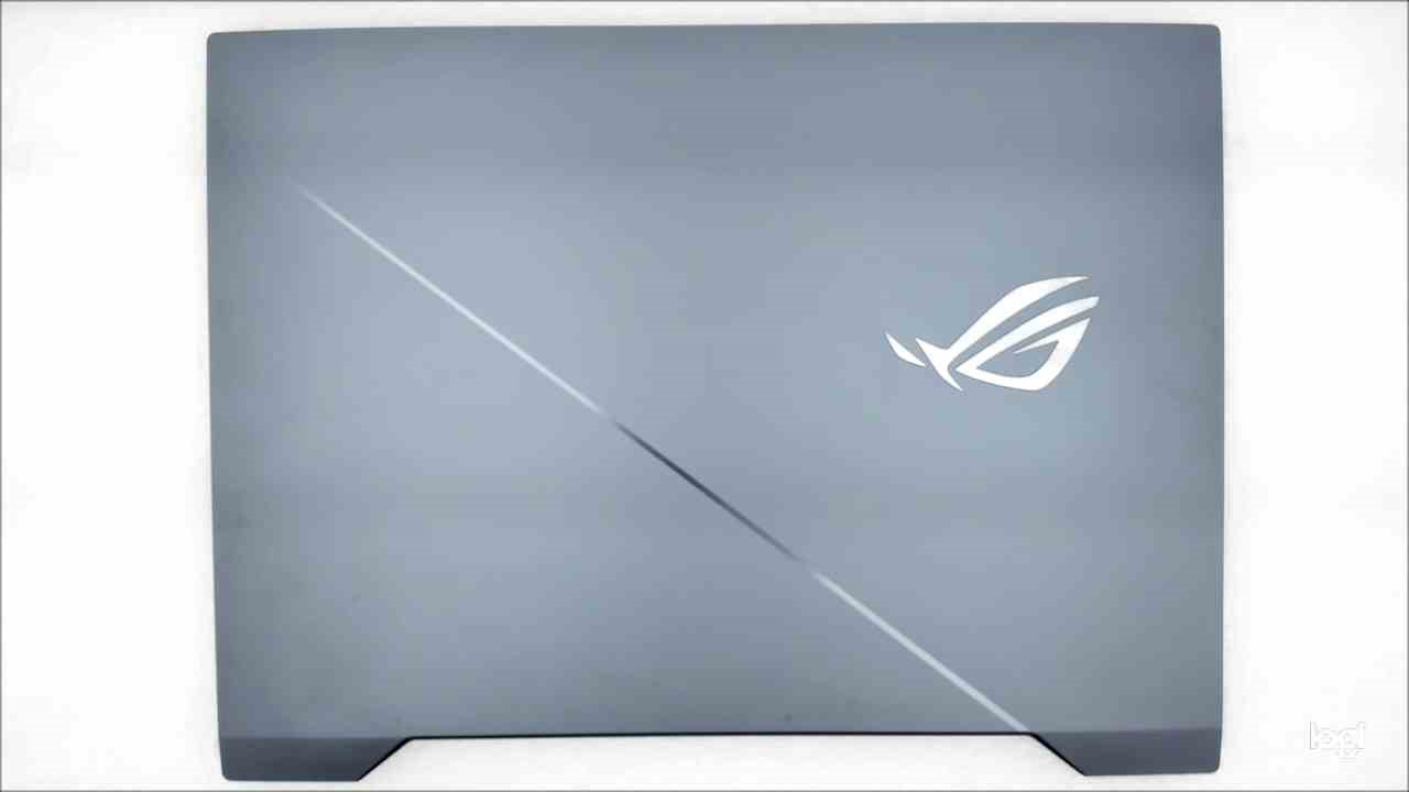 Крышка экрана ноутбука ASUS GX550, GX551серая