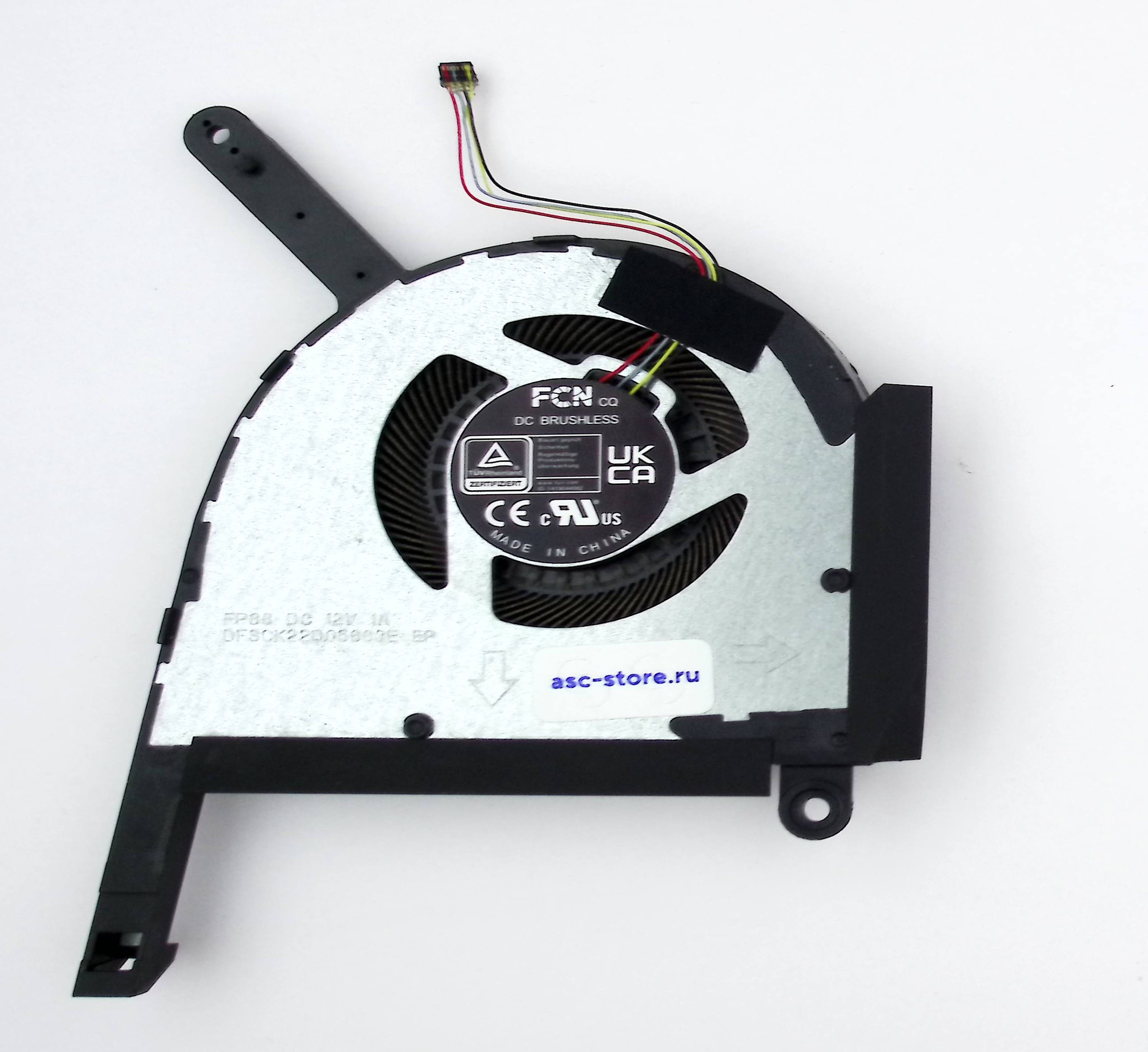 Вентилятор ASUS FX507ZW (p/n 13NR09F0T01011) 12V THERMAL CPU