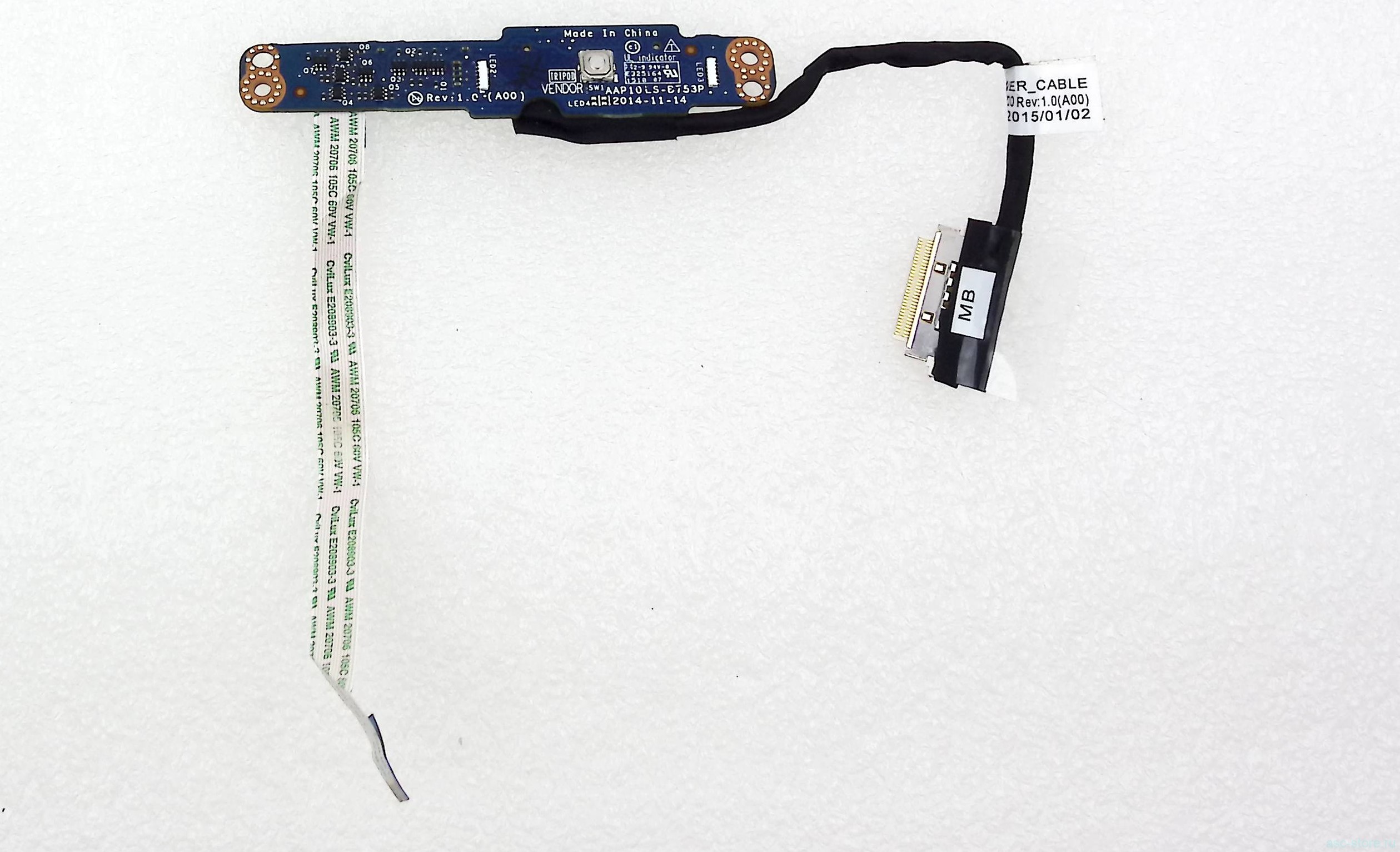 Плата кнопки  Dell Alienware 15 R1, 15 R2