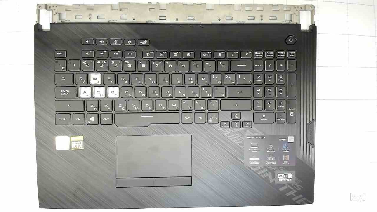 Топкейс для ноутбука ASUS G712L