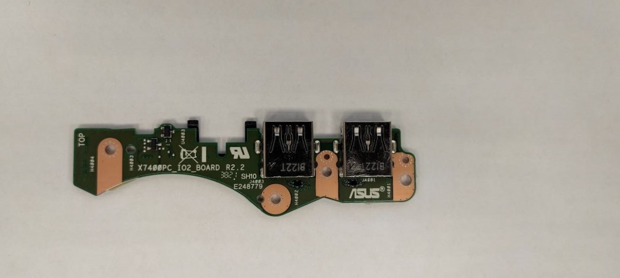 Плата портов и индикации Asus X7400PC, X7400PA
