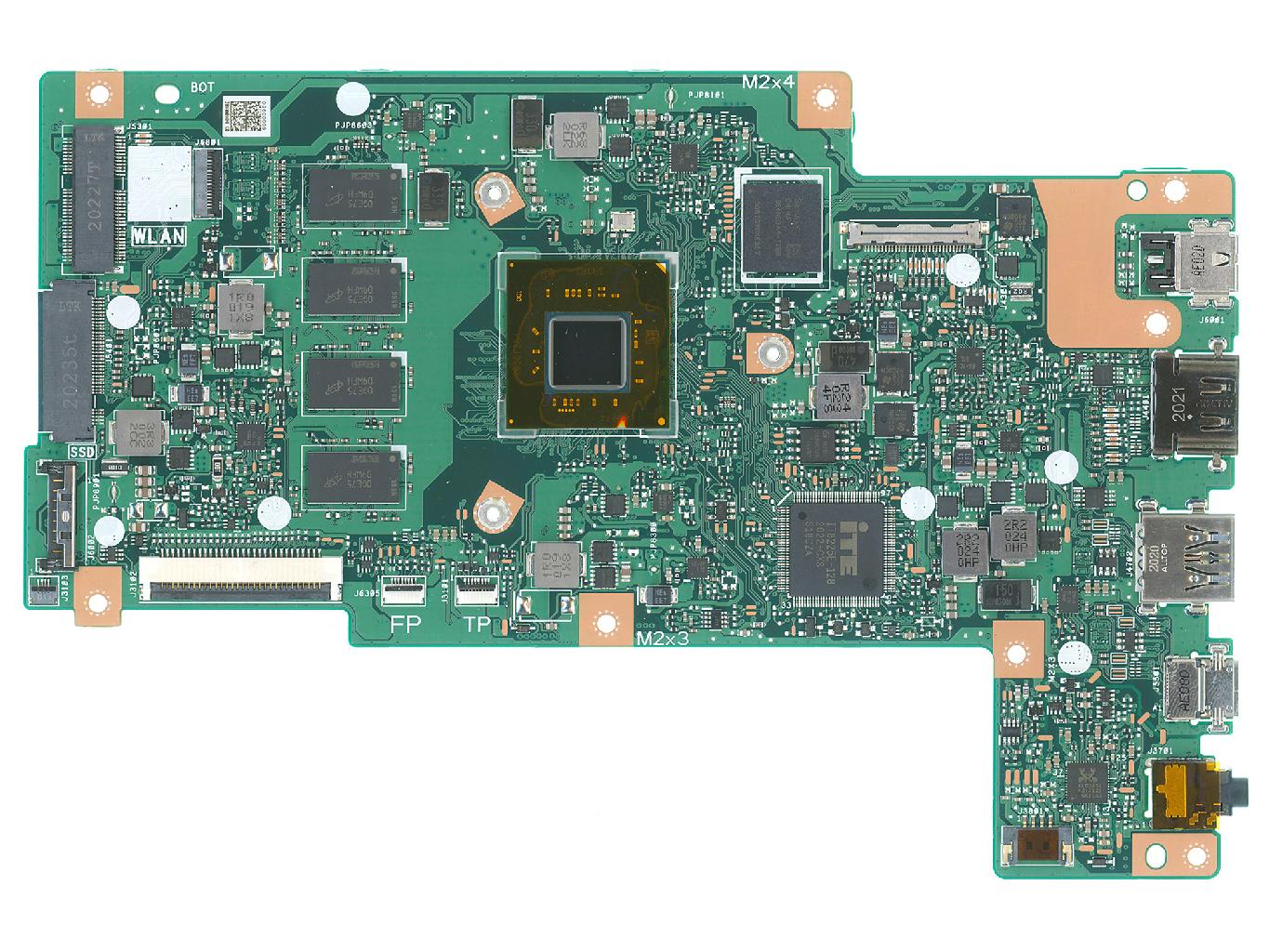 Материнская плата ASUS E410MA (N5000 SR3RZ)