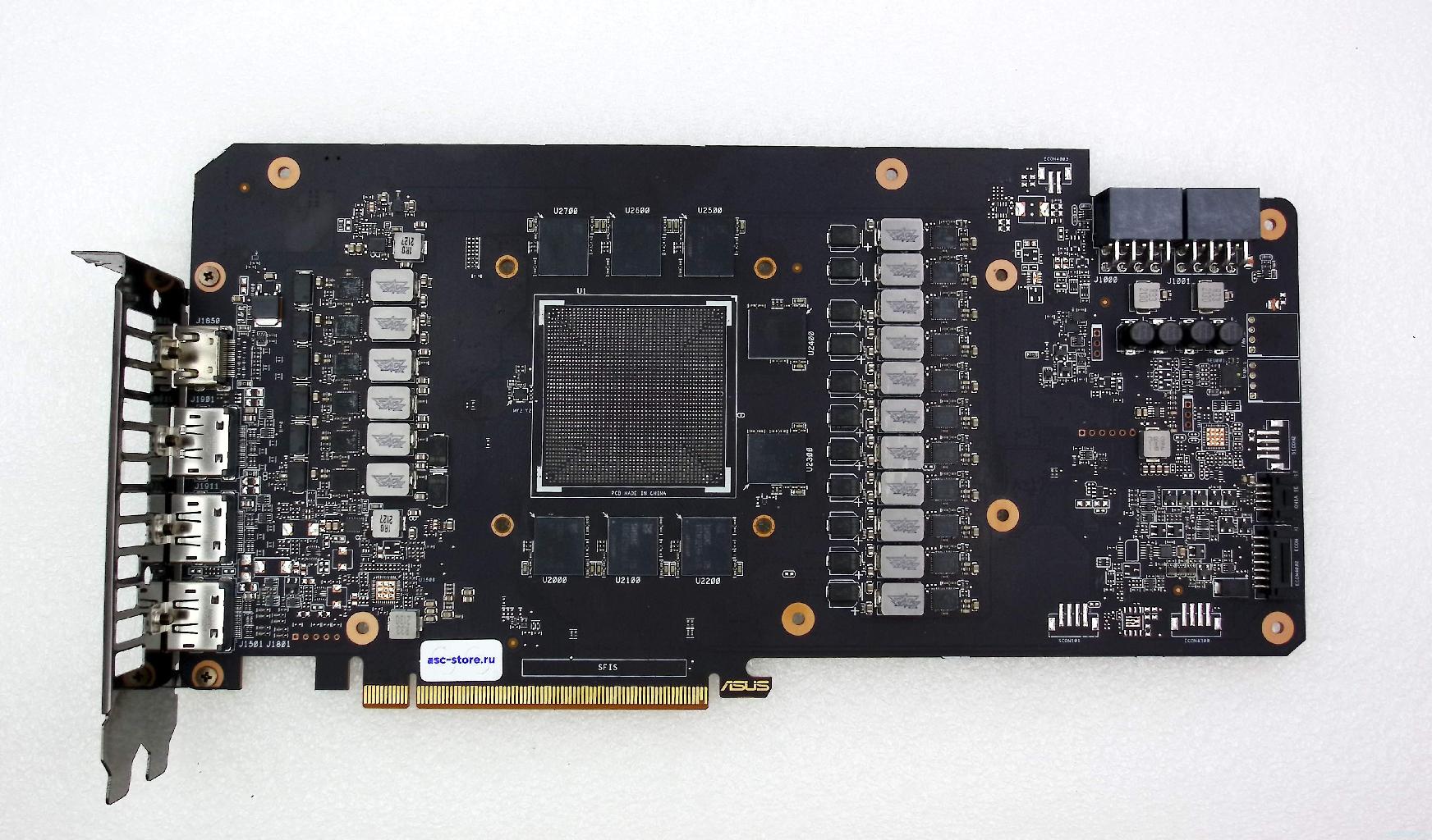 Плата-донор видеокарты Asus RX6800XT