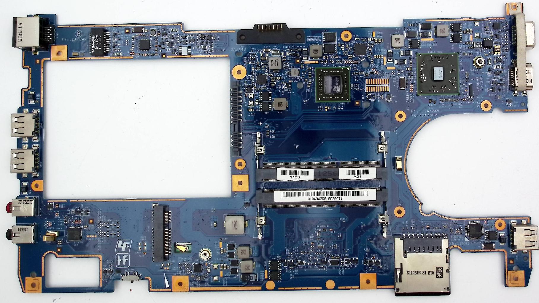 Материнская плата Sony Vaio VPCYB1 донор компонентов