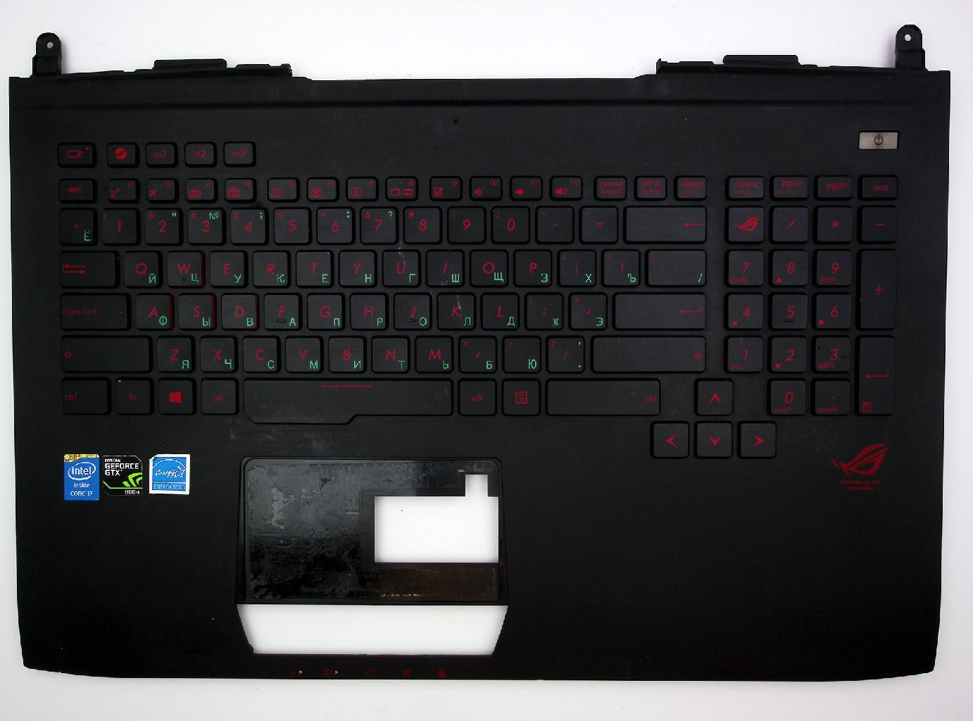 Топкейс -донор для ноутбука Asus G751JT