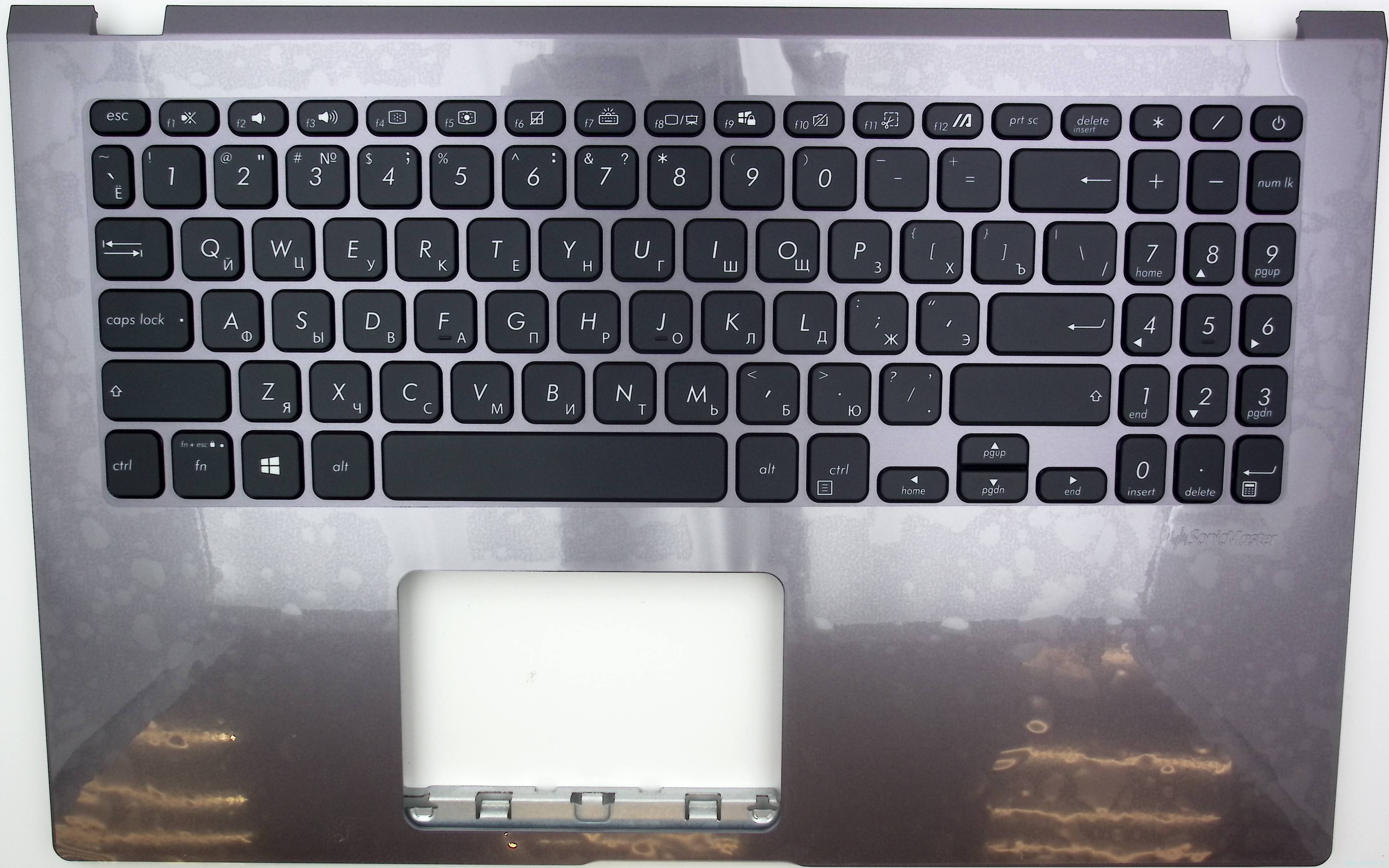 Топкейс Asus X509FA с подсветкой