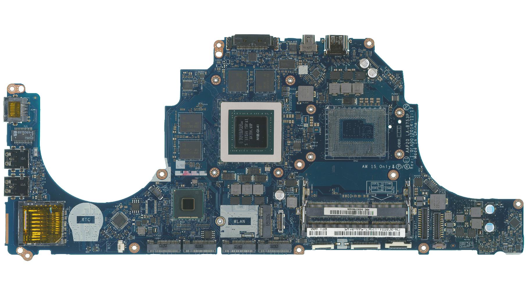 Материнская плата Dell Alienware 15 R1 17 R2 донор видеочипа GTX 980M