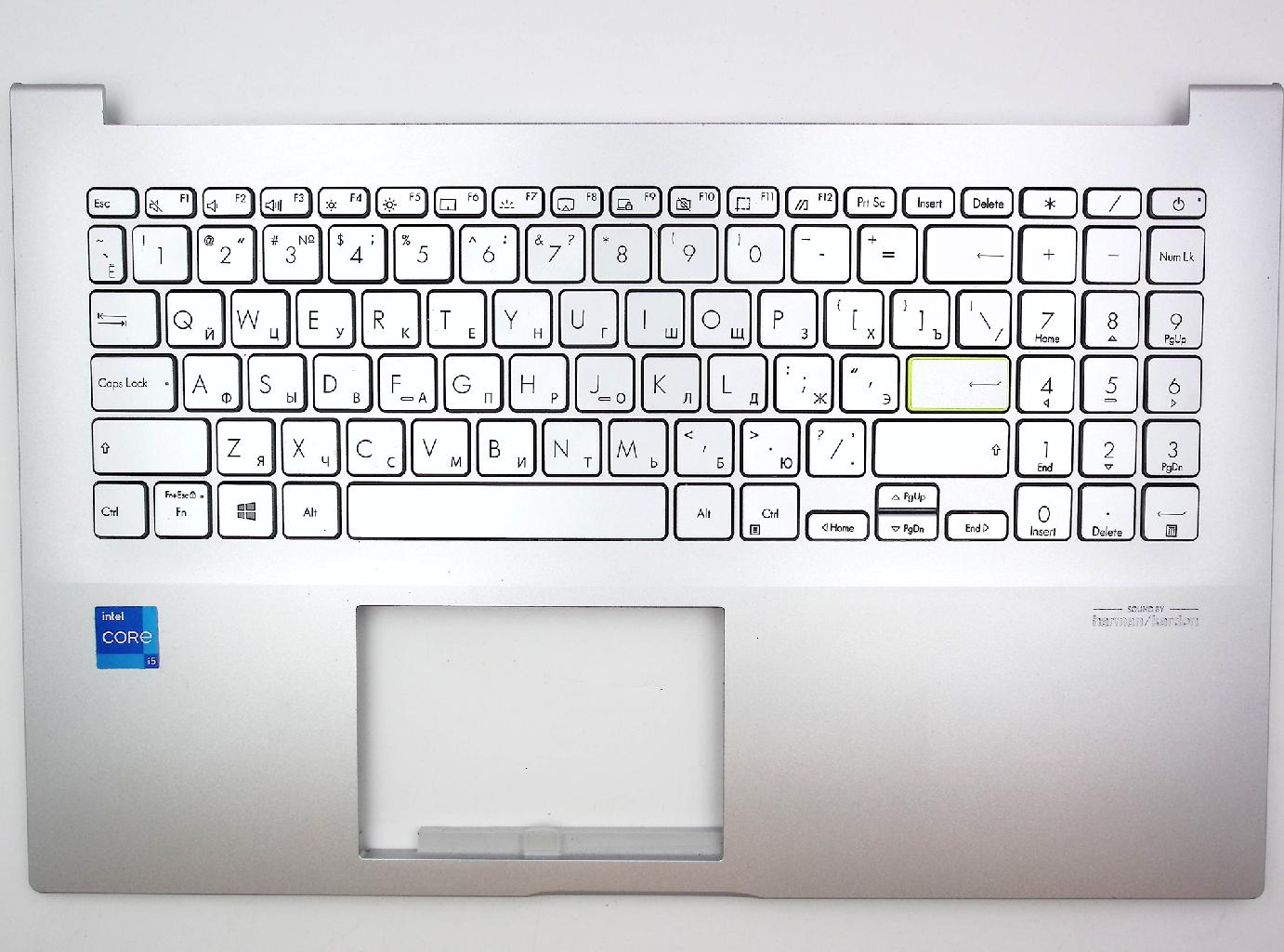 Топкейс для ноутбука Asus X513 с подсветкой