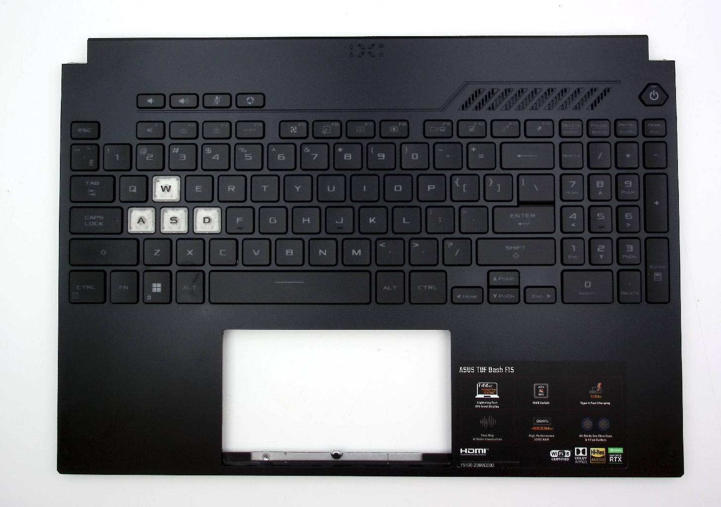 Топкейс для ноутбука Asus TUF Dash F15 FX517ZM