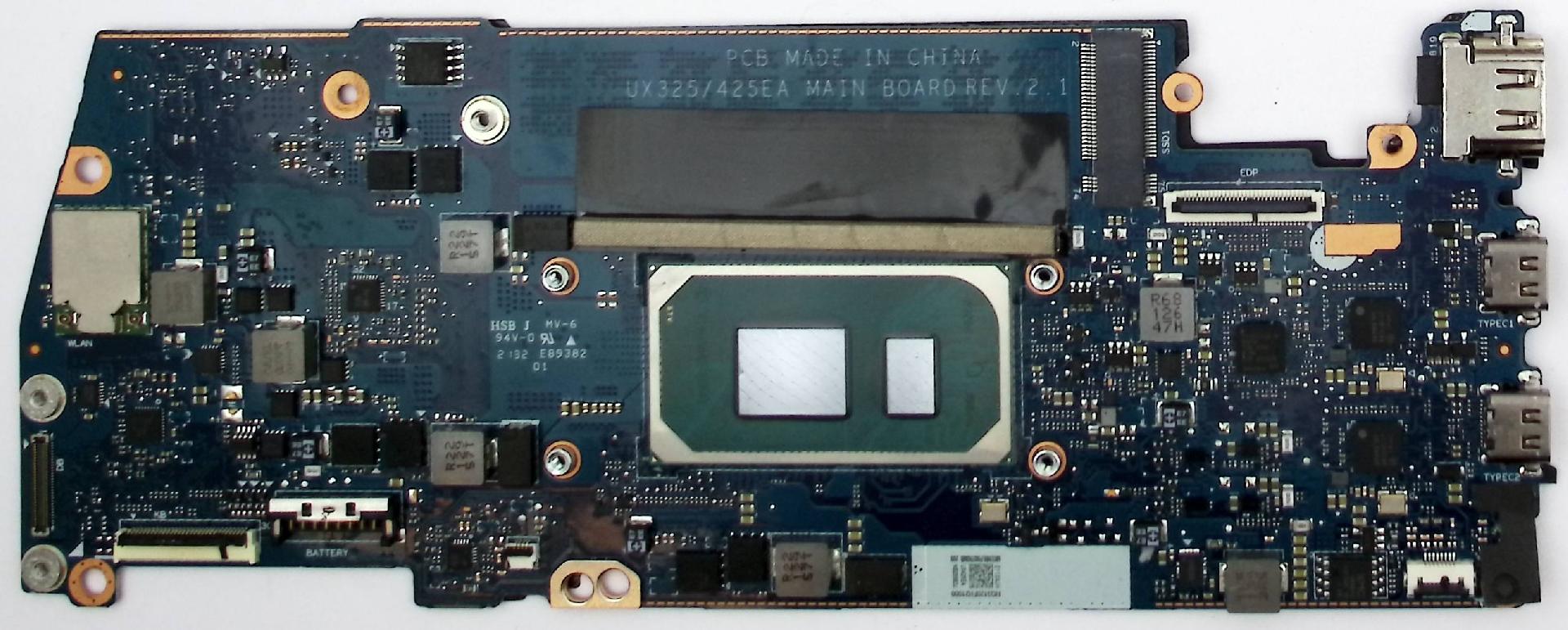 Материнская плата ASUS UX425EA донор i7-1165G7