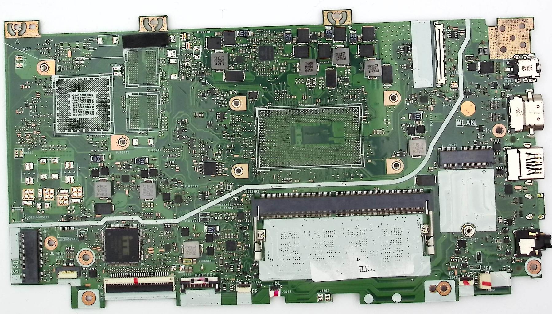 Материнская плата Asus X412U донор компонентов