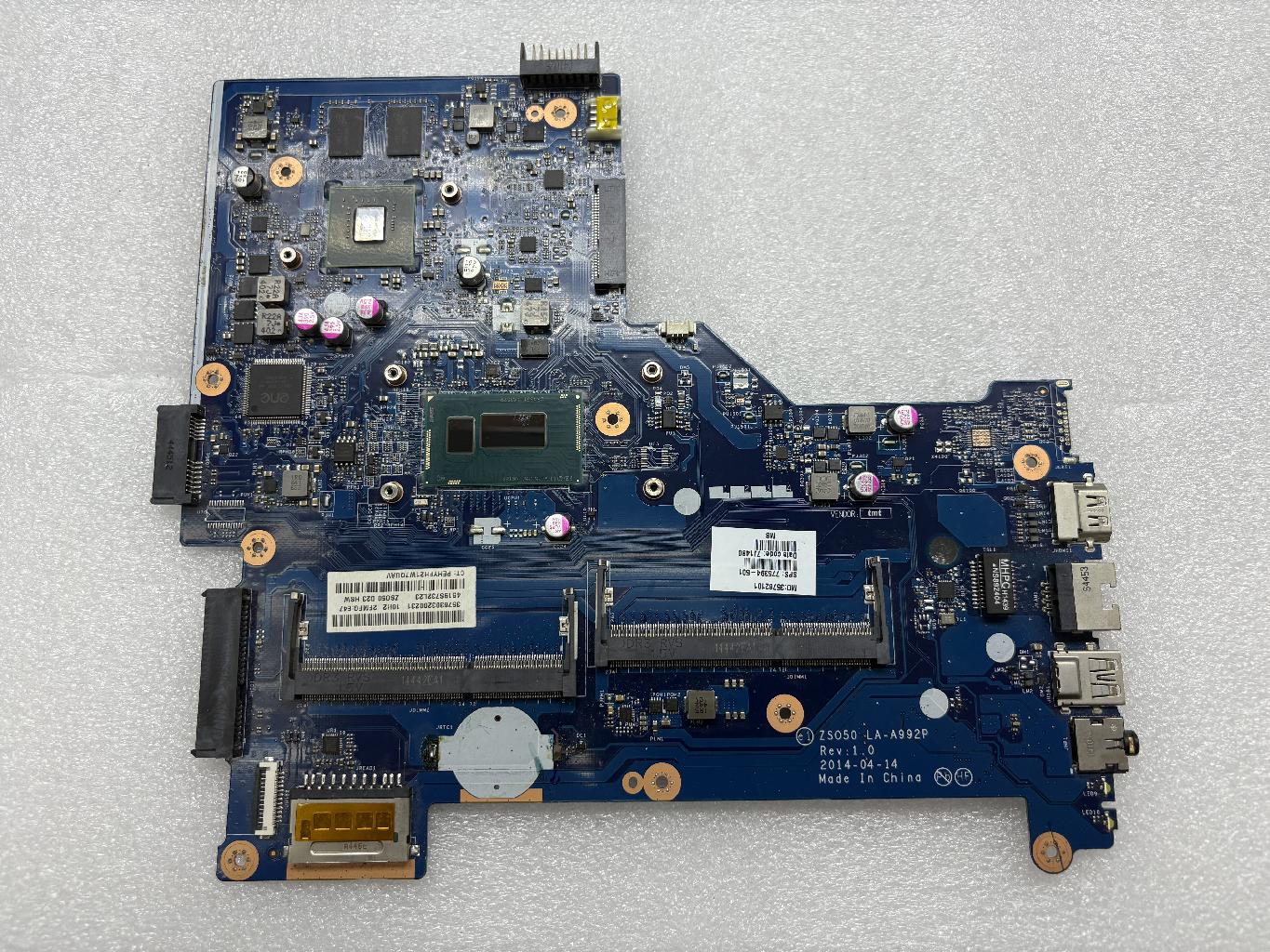 Материнская плата LA-A992P донор компонентов (039668)