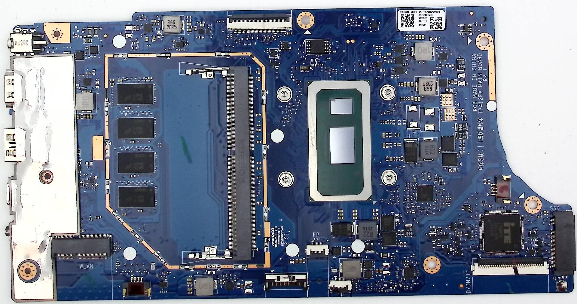 Материнская плата Asus TP412FA  Intel Pentium 5405U (29207)