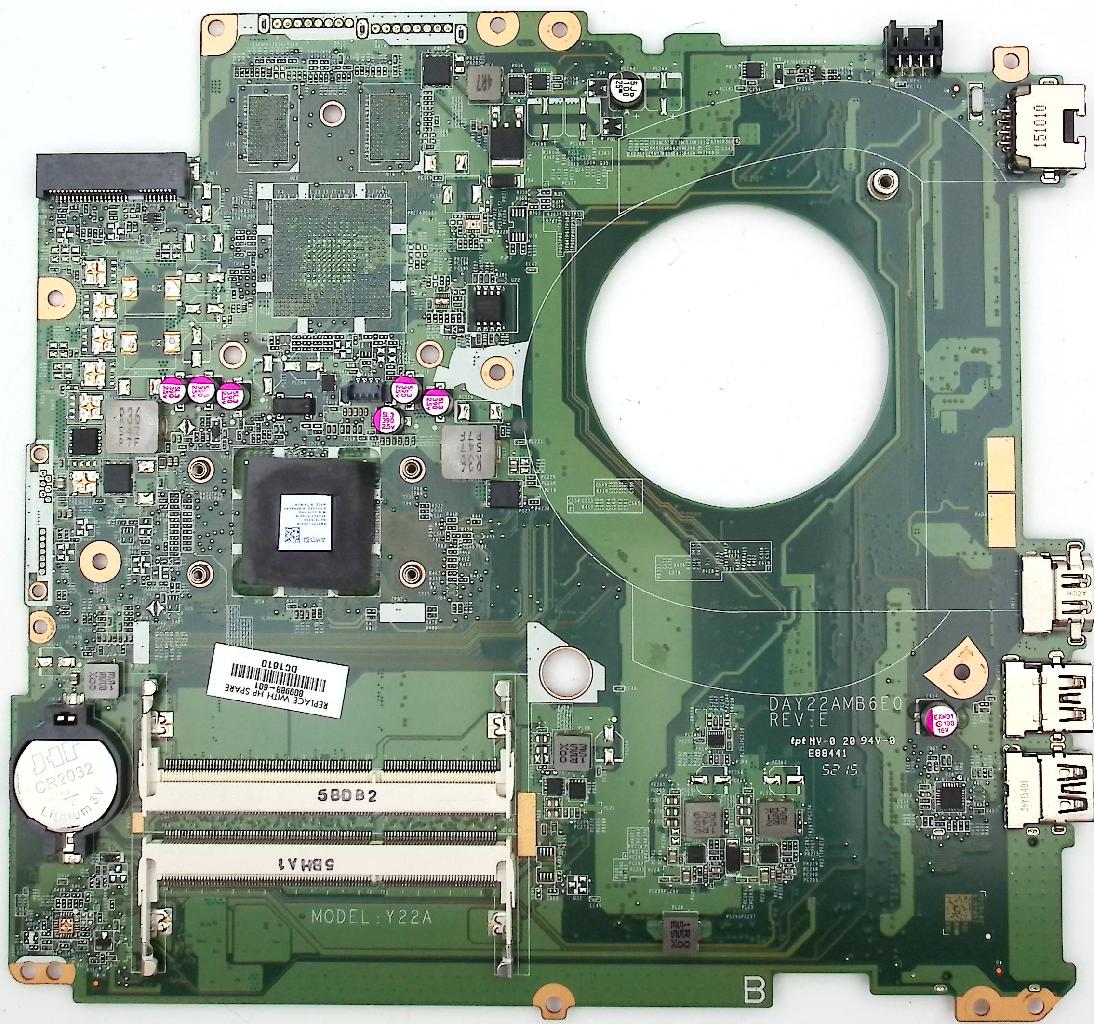 Материнская плата DAY22AAMB6E0  донор компонентов