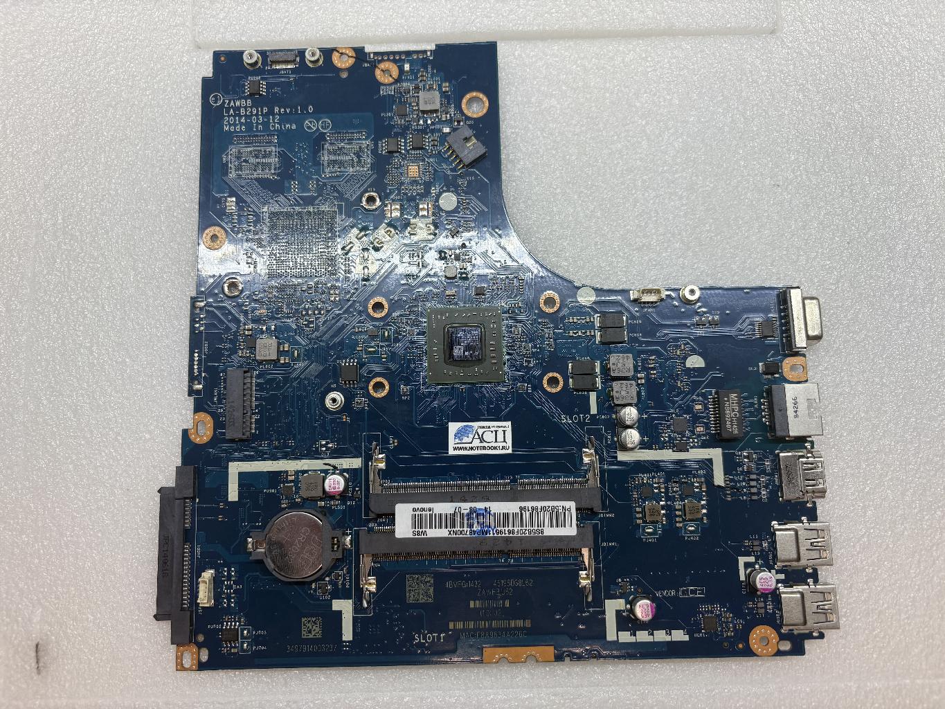 Материнская плата Lenovo LA-B291P (040989)