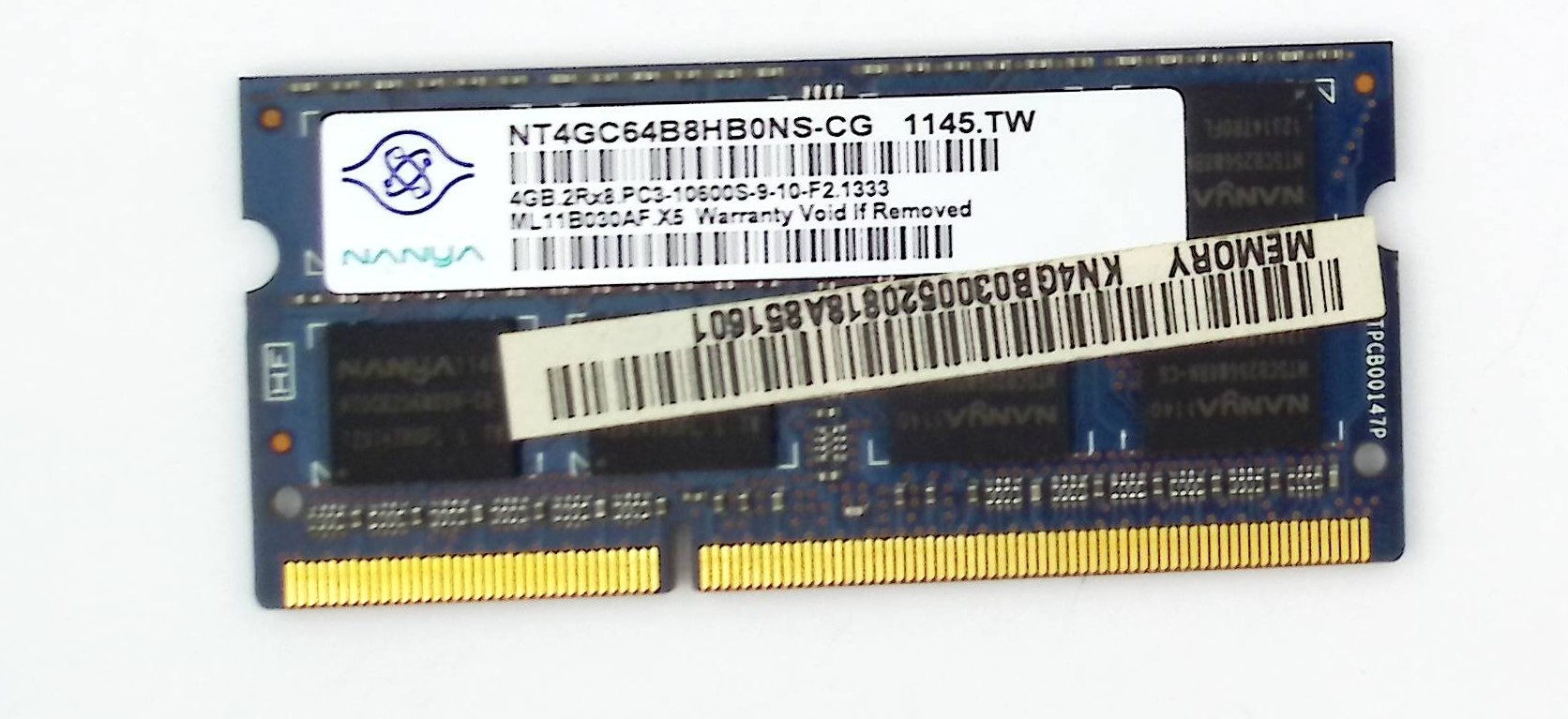 Оперативная память DDR3 4Gb для ноутбуков