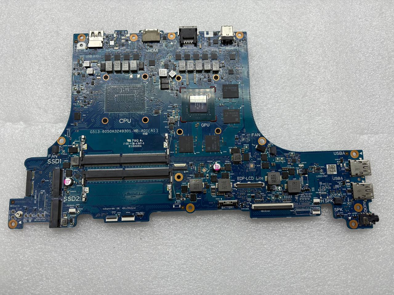 Материнская плата ASUS G513QE донор видеочипа GN20-P1-A1  (039199)