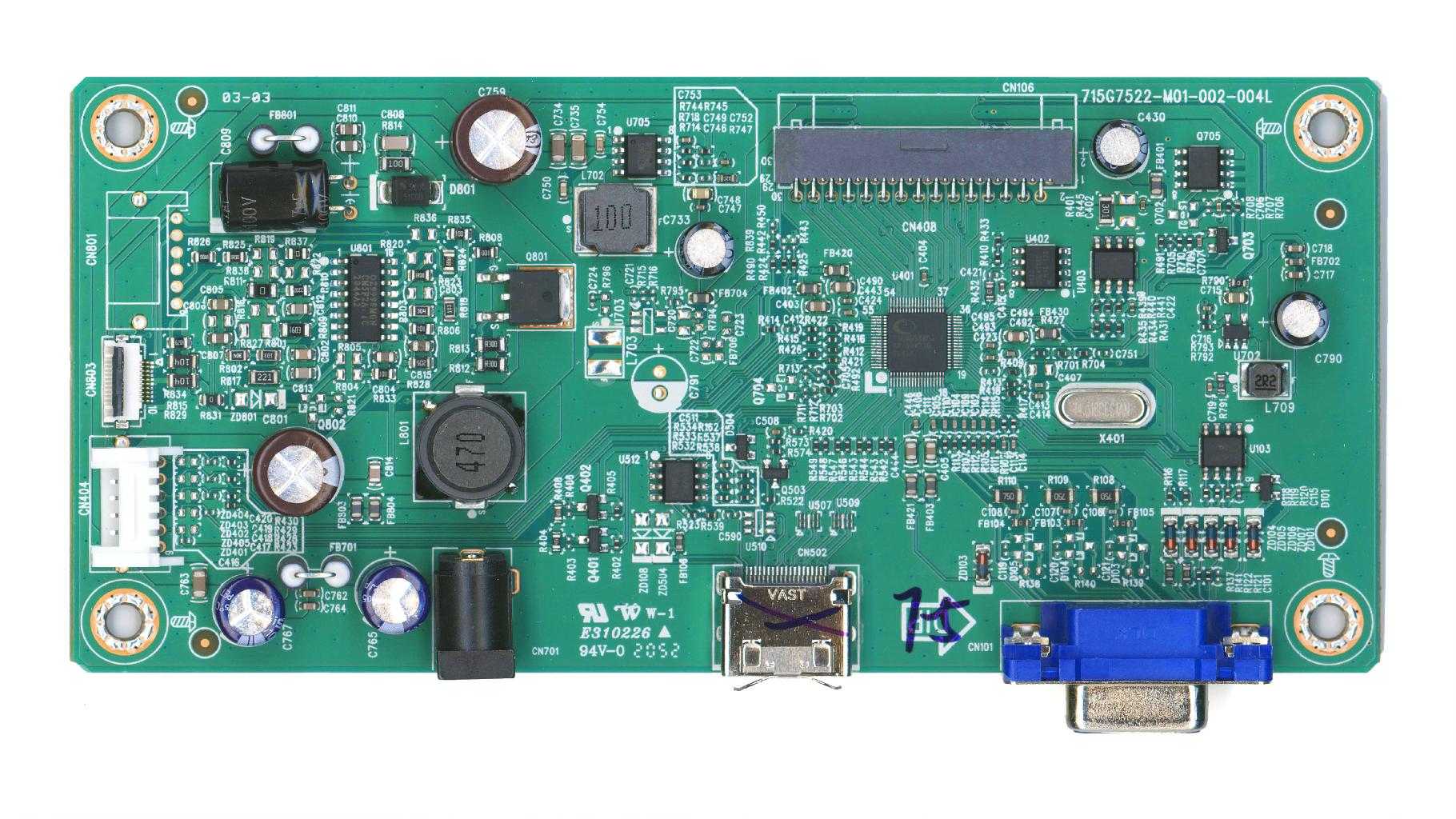 Материнская плата для монитора ASUS VC239HE-W донор компонентов