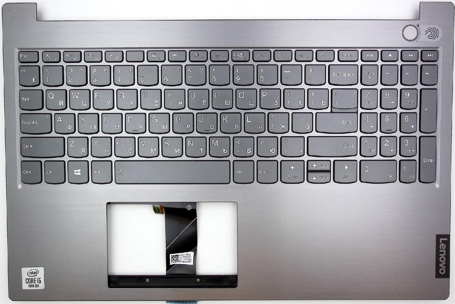 Топкейс с клавиатурой для ноутбука Lenovo ThinkBook 5 15-IIL 15-IML