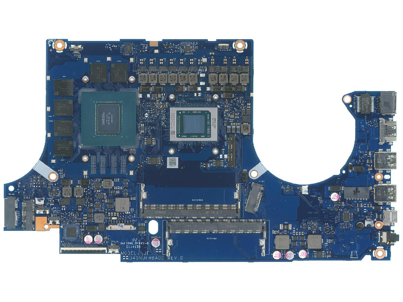 Материнская плата ASUS FA506QM (Ryzen 7 5800H и RTX3060)