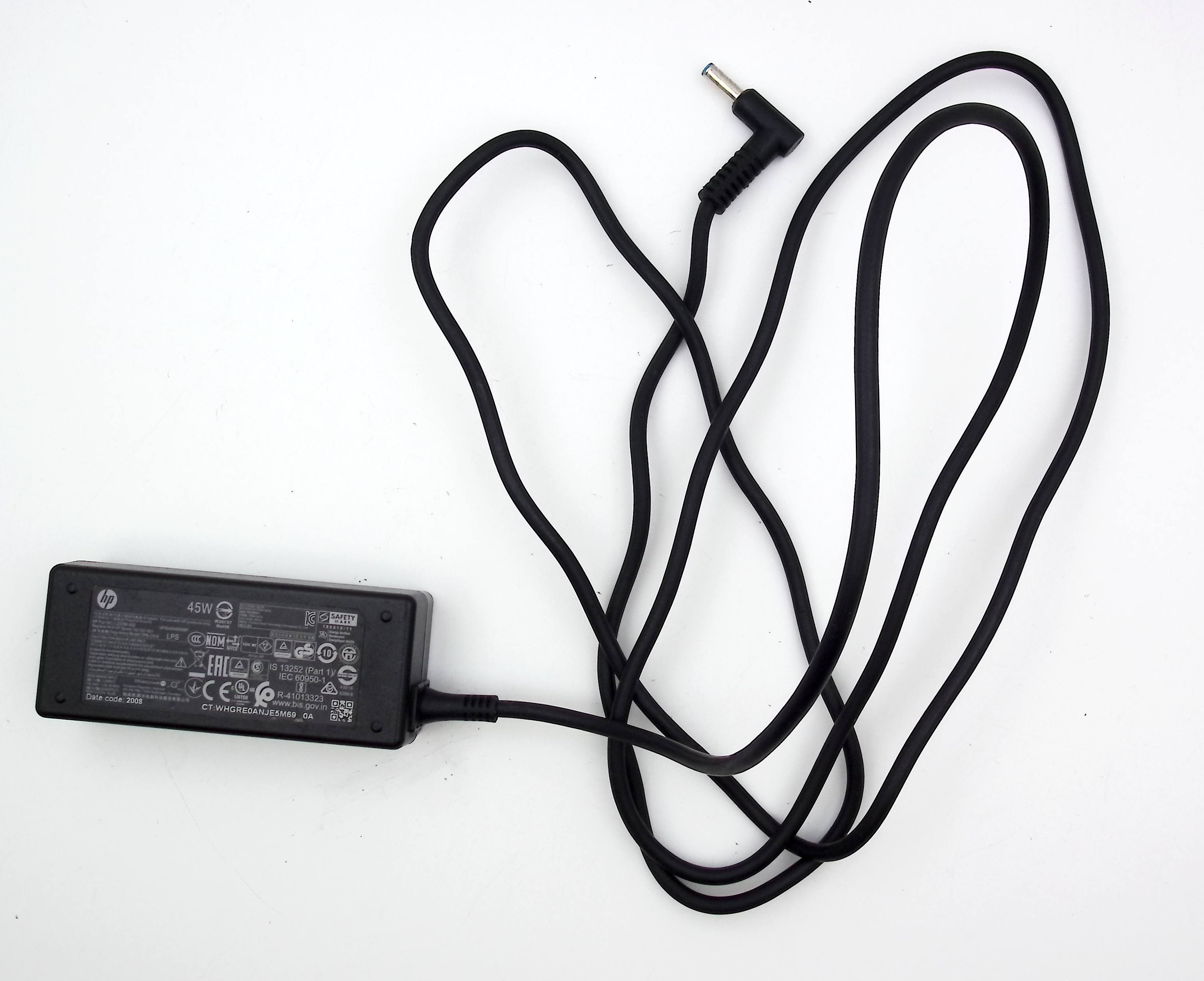 Блок питания для ноутбука HP 19.5V  2.31A, 45W,