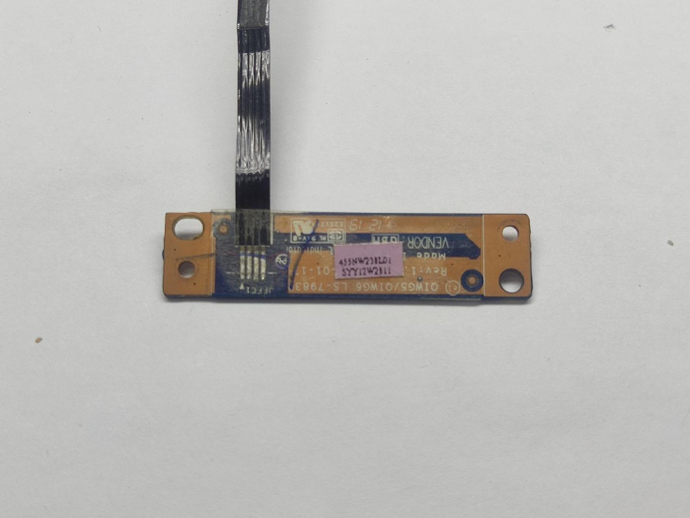 плата кнопки питания  Lenovo G480 G485 N580 N585 G585 G580 P585  LS-7983P