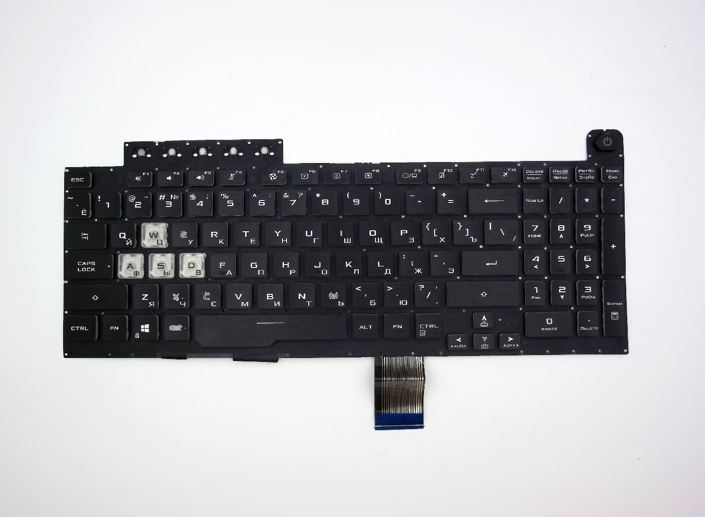 Клавиатура -донор кнопок для ноутбука  ASUS TUF Gaming F15, F17