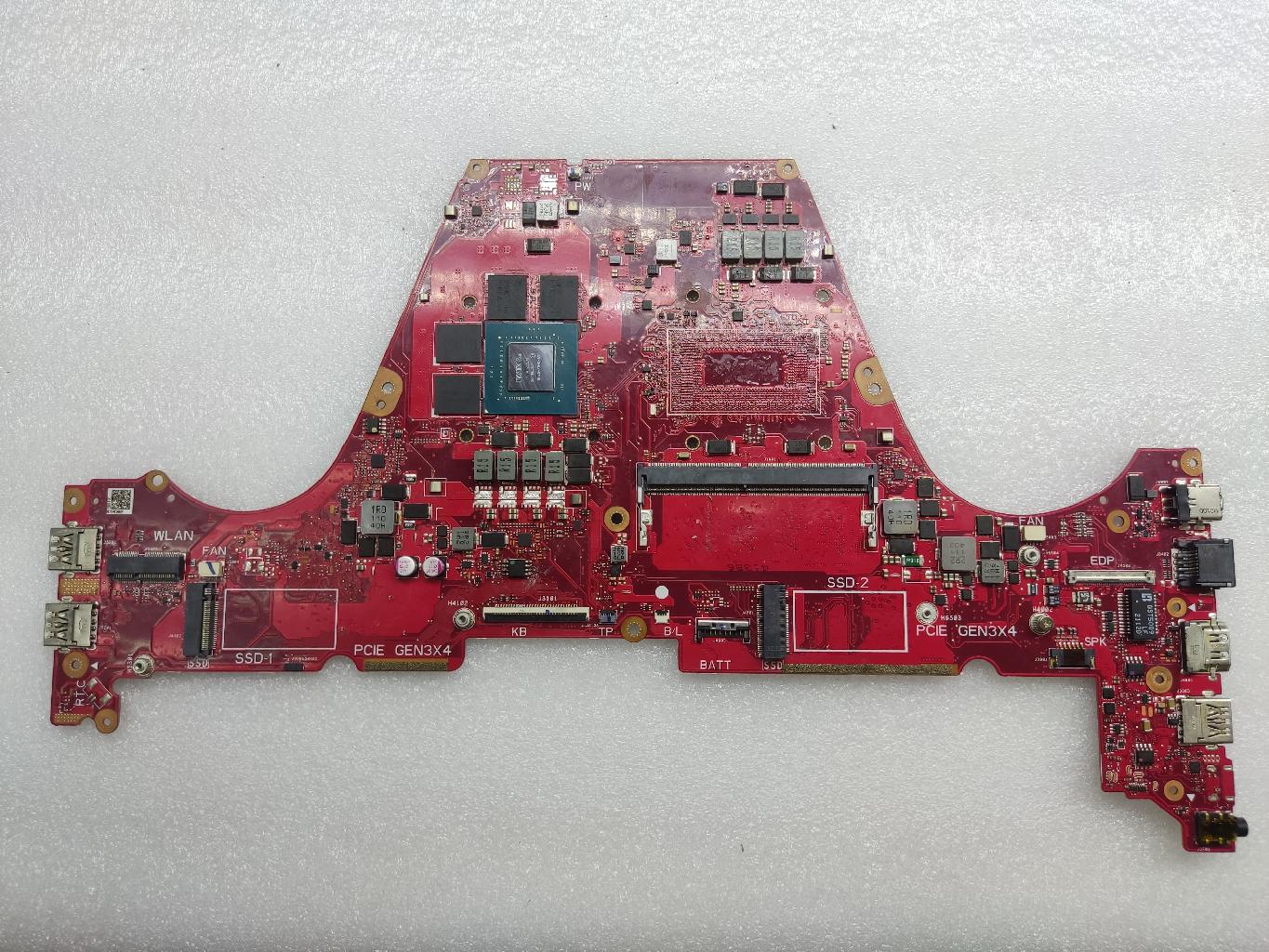 Материнская плата ASUS FX516PC донор компонентов