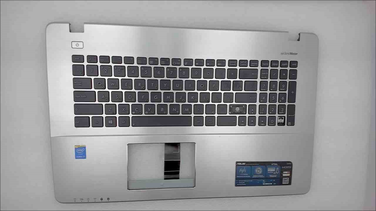 Топкейс -донор  для ноутбука ASUS X750L