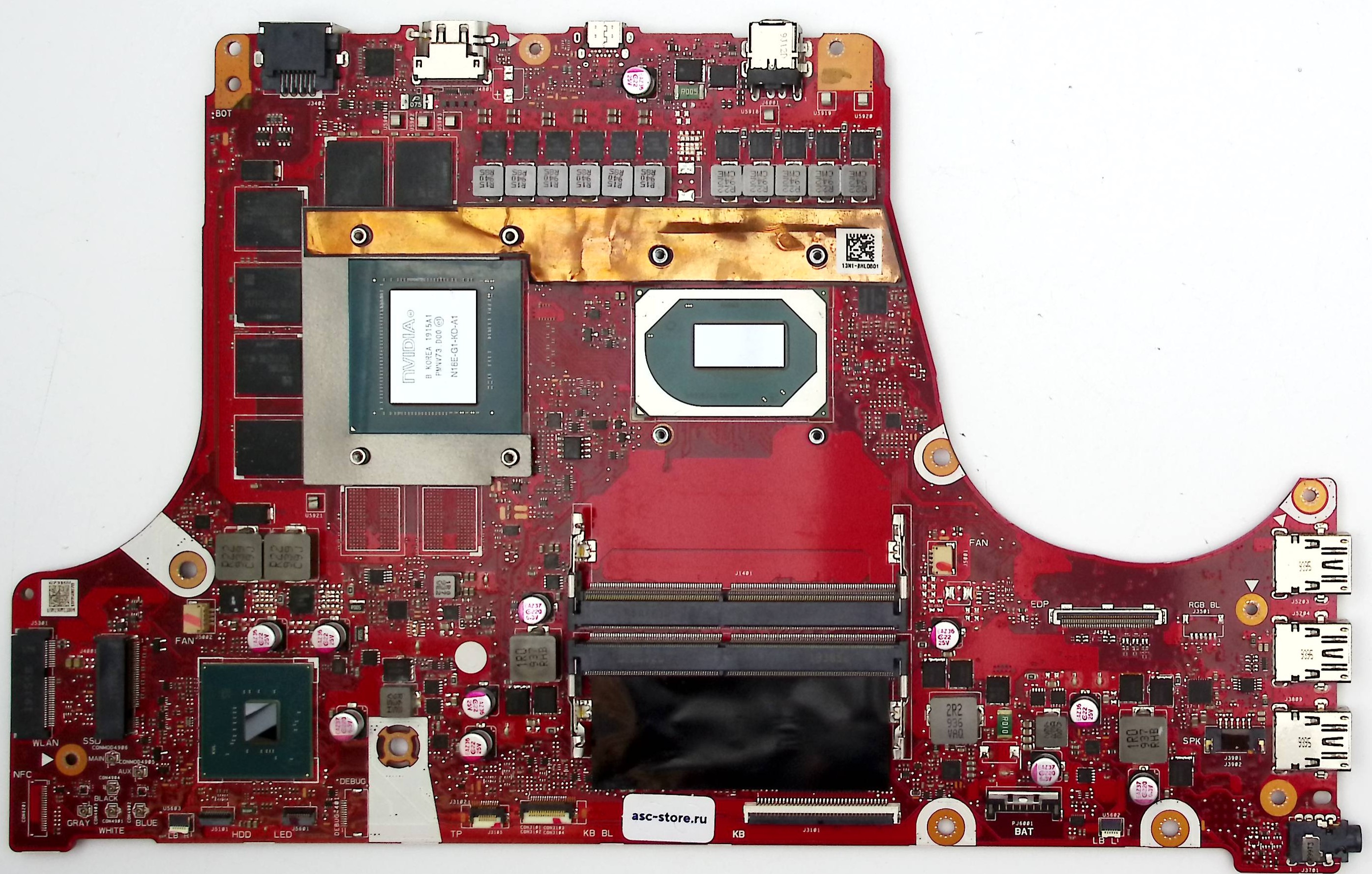 Материнская плата ASUS G731GV i7-9750H, RTX2060 (33576)