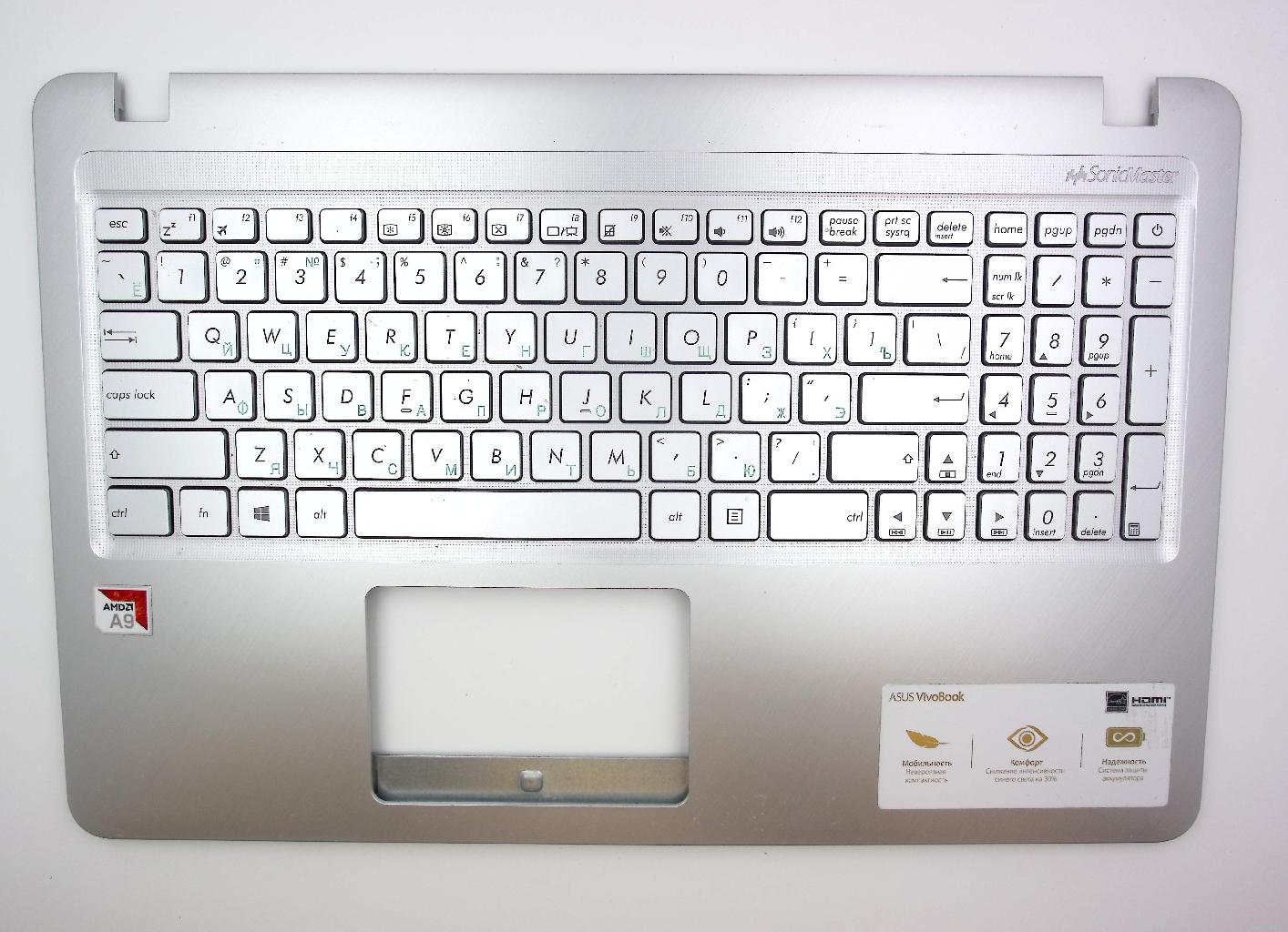 Топкейс-донор ASUS R543BA