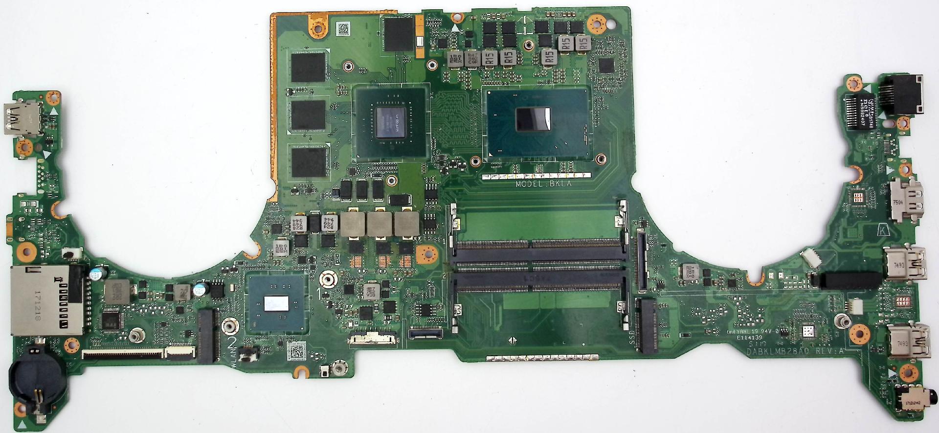 Материнская плата ASUS FX503V на восстановление (039567)