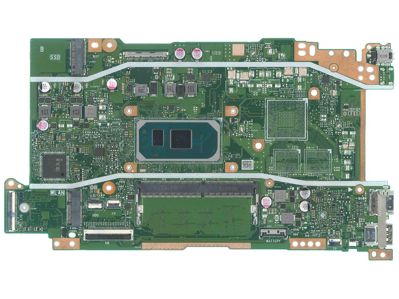 Материнская плата ASUS X515JA донор  i3-1005G1