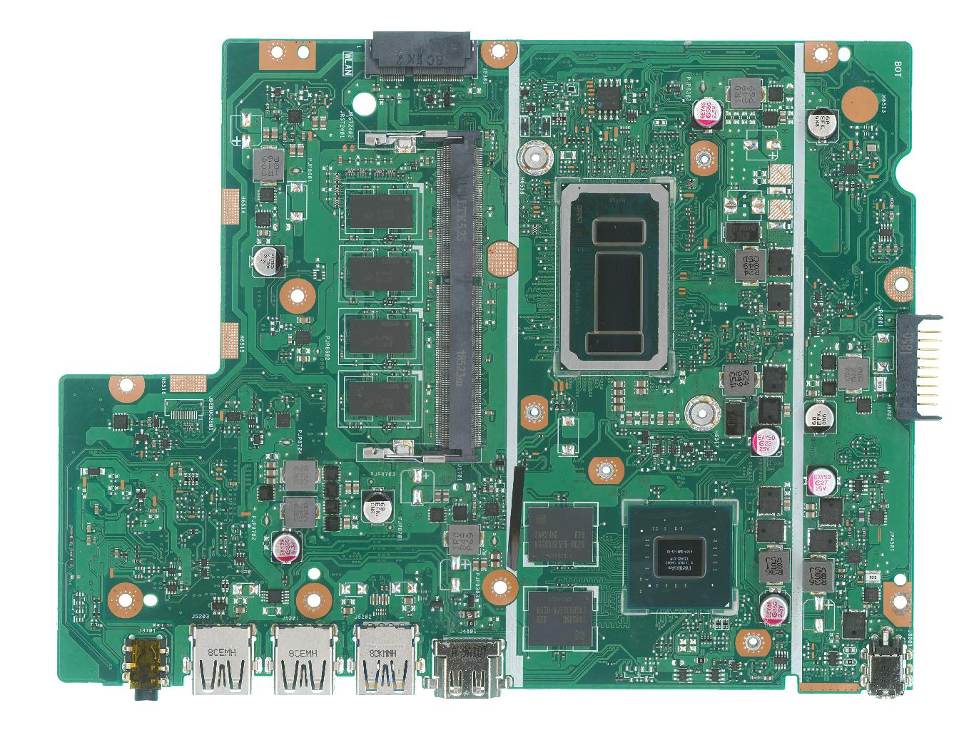 Материнская плата ASUS X540UBR i3-7020U, MX110