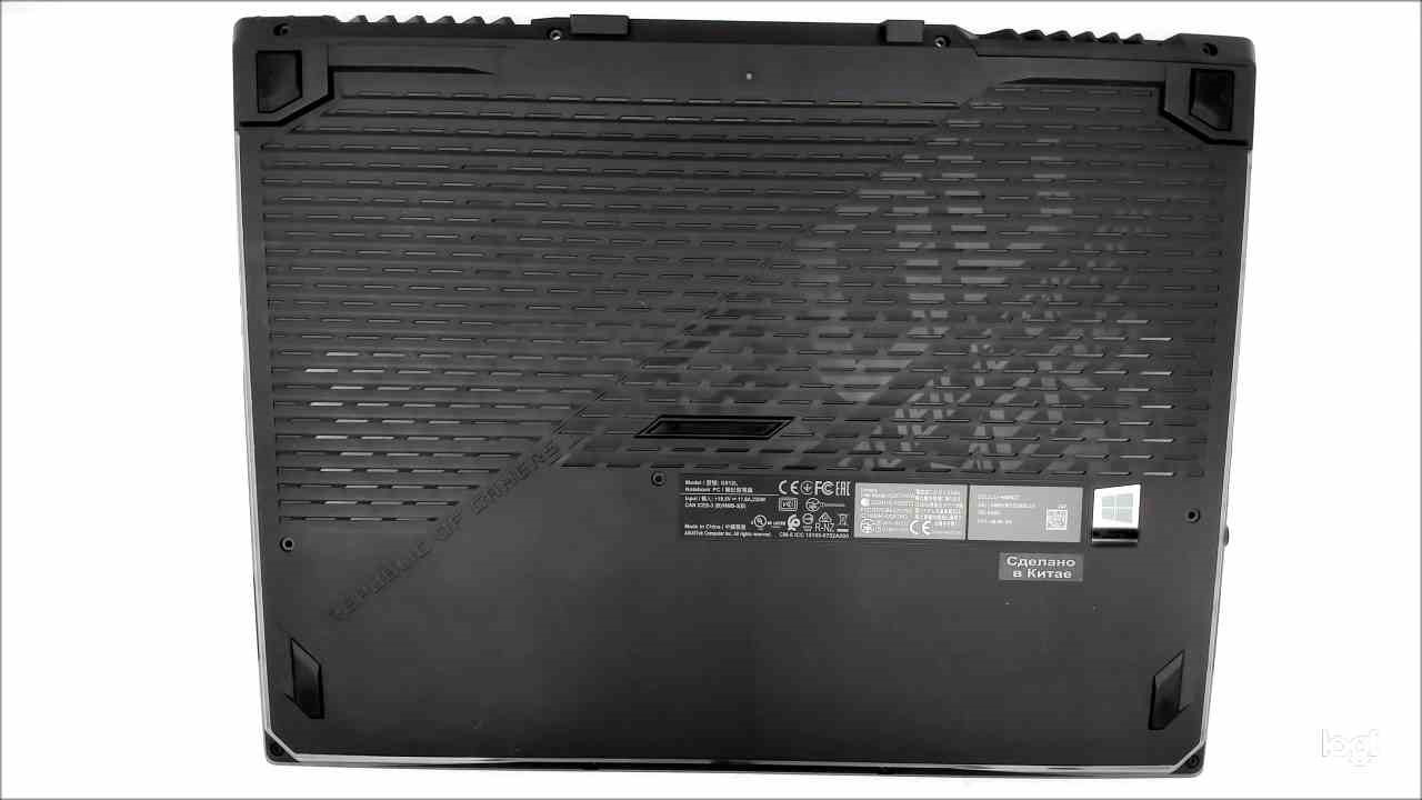 Поддон для ноутбука ASUS G512LU, G512LV