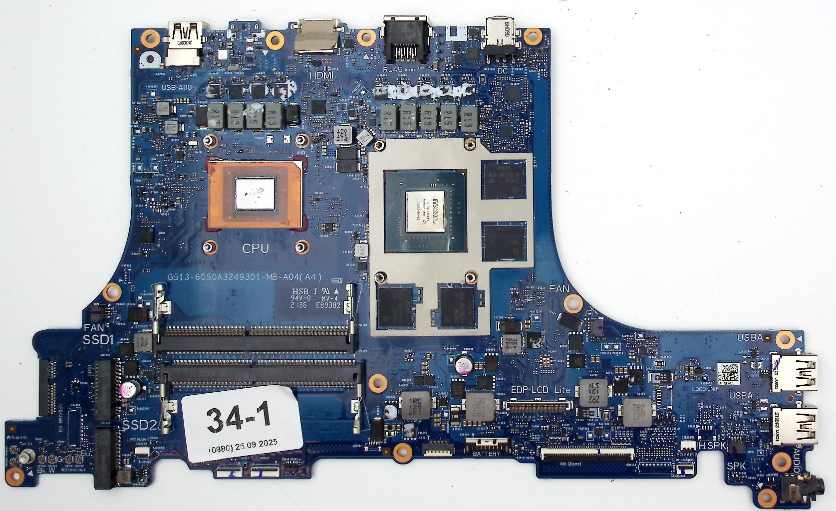 Материнская плата ASUS G713IE MB._0M/R7-4800H (41102)