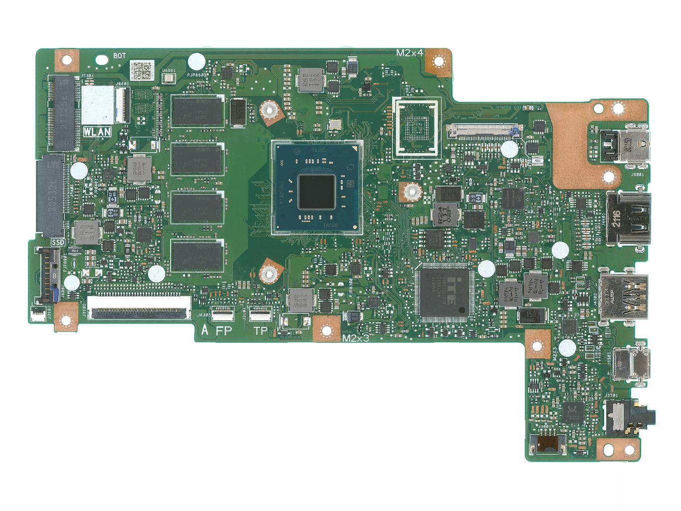 Материнская плата ASUS E410MAB Celeron N4020 (UHD605)