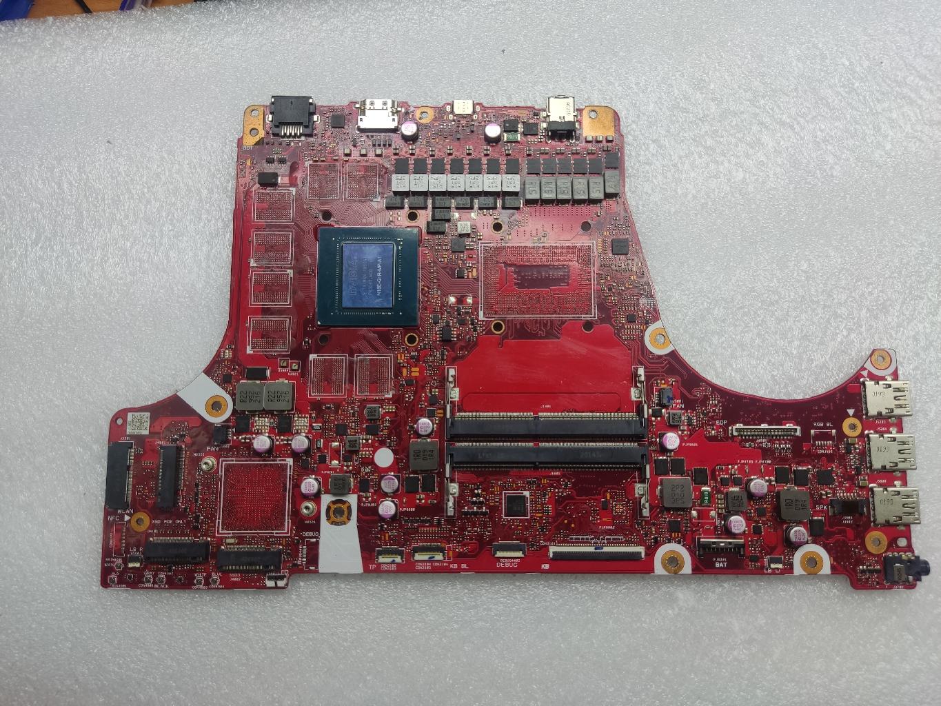 Материнская плата ASUS G712LW донор компонентов