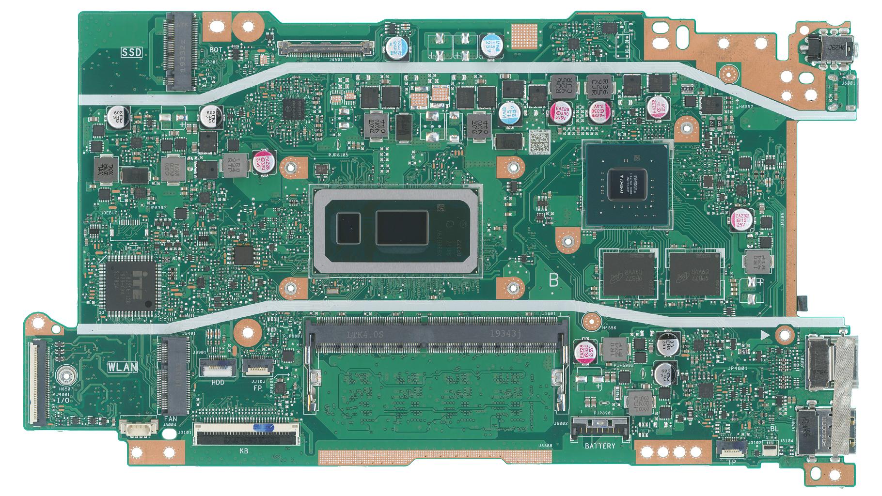 Материнская плата ASUS X509FL донор видеочипа MX250