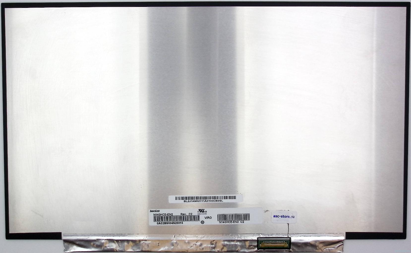 Матрица 14.0" 1920x1080 30pin 60Hz, N140HCE-EN2 C2