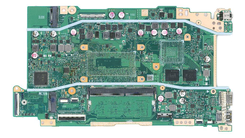 Материнская плата ASUS X515JF донор компонентов