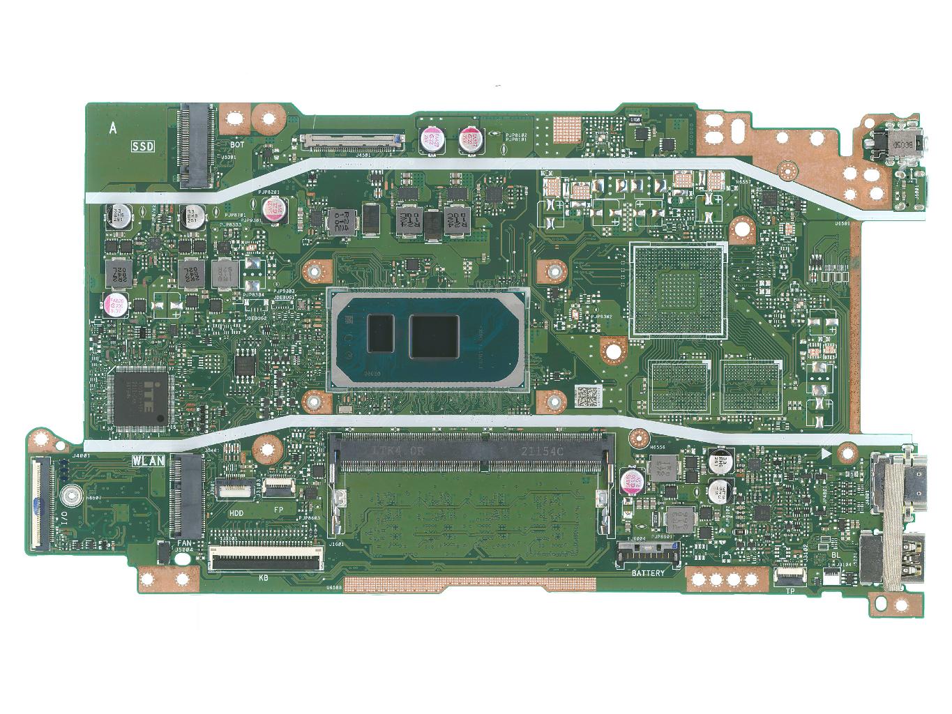 Материнская плата ASUS X515JA (процессор SRGKF Intel Core i3-1005G1 (UHD 10GEN)) Материнская плата ASUS X515JA (процессор SRGKF Intel Core i3-1005G1 (UHD 10GEN))