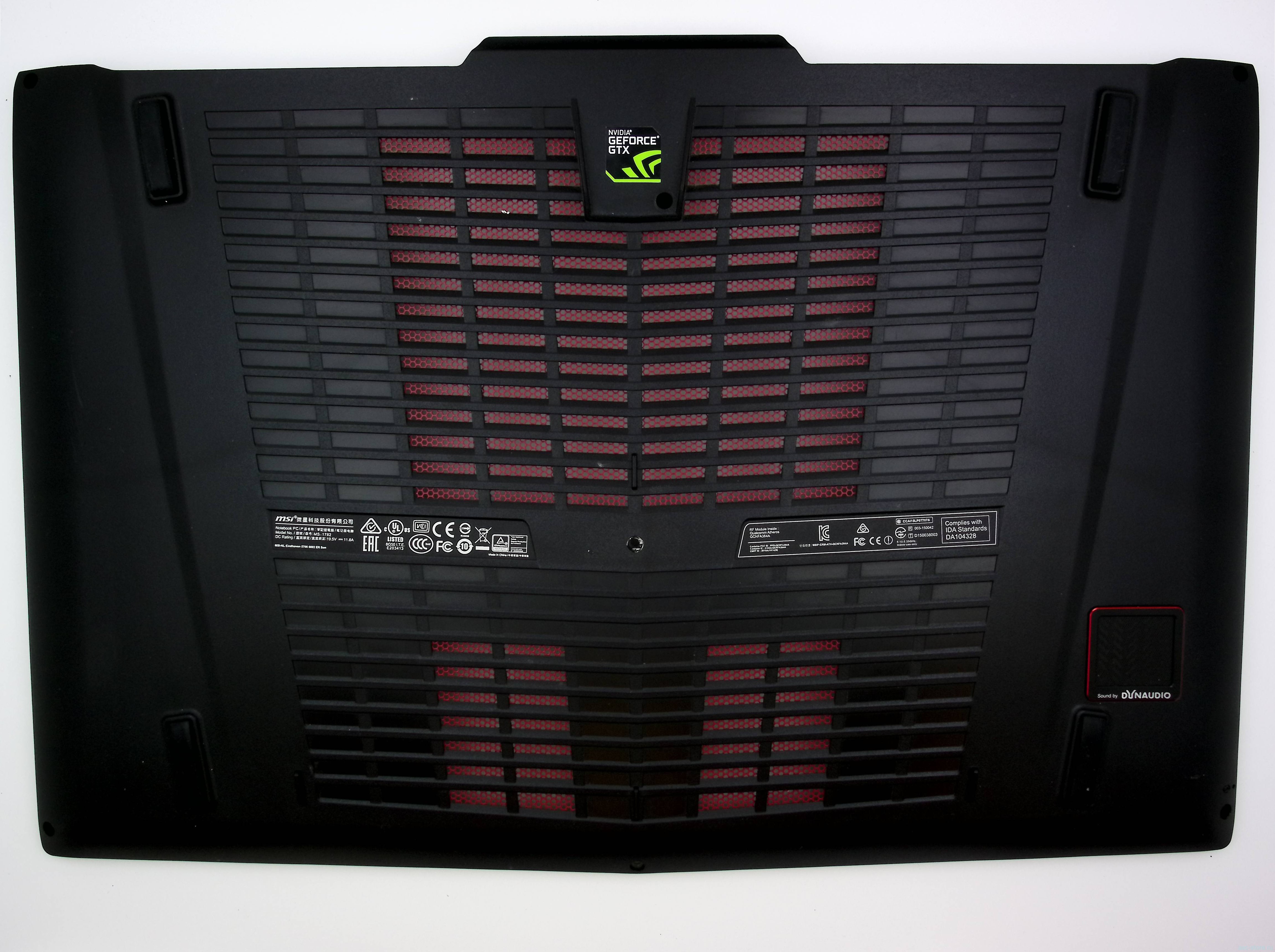 Поддон для ноутбука MSI MS-1782