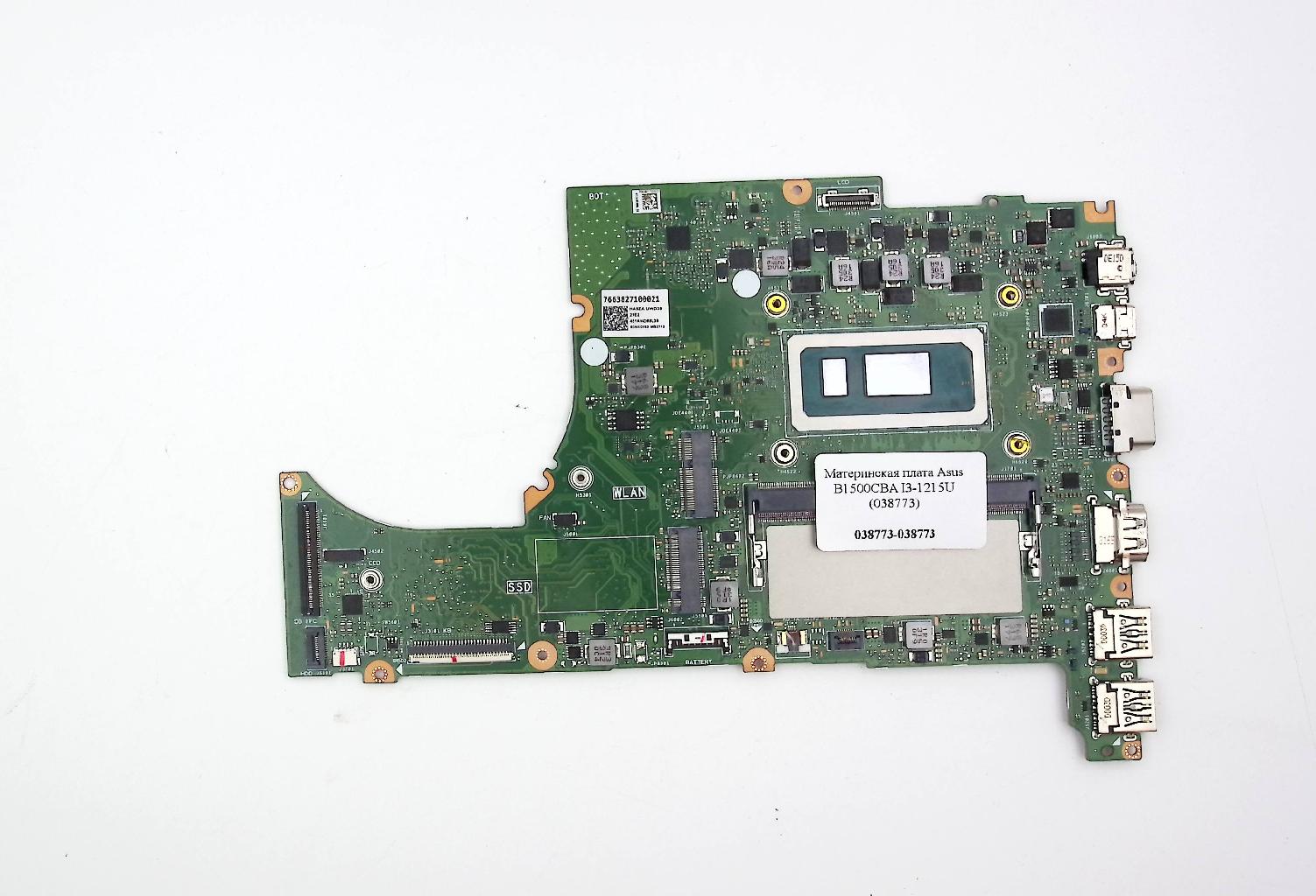 Материнская плата Asus B1500CBA I3-1215U, 8Gb (038773) Материнская плата Asus B1500CBA I3-1215U, 8Gb (038773)