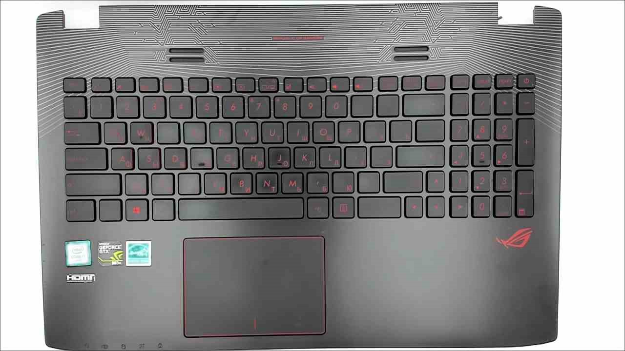 Топкейс для ноутбука ASUS GL552