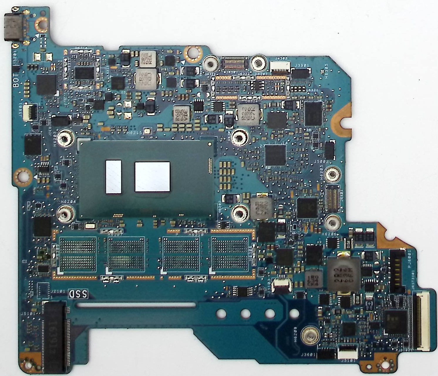 Материнская плата ASUS UX390UAK донор процессора  i7-7500U  (039488)
