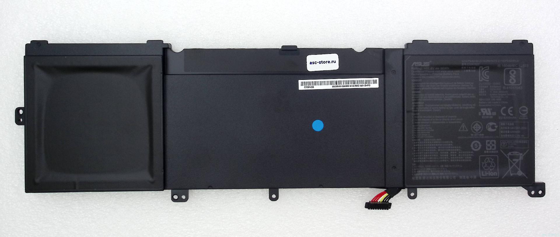 Аккумулятор C32N1523  Asus N501VW