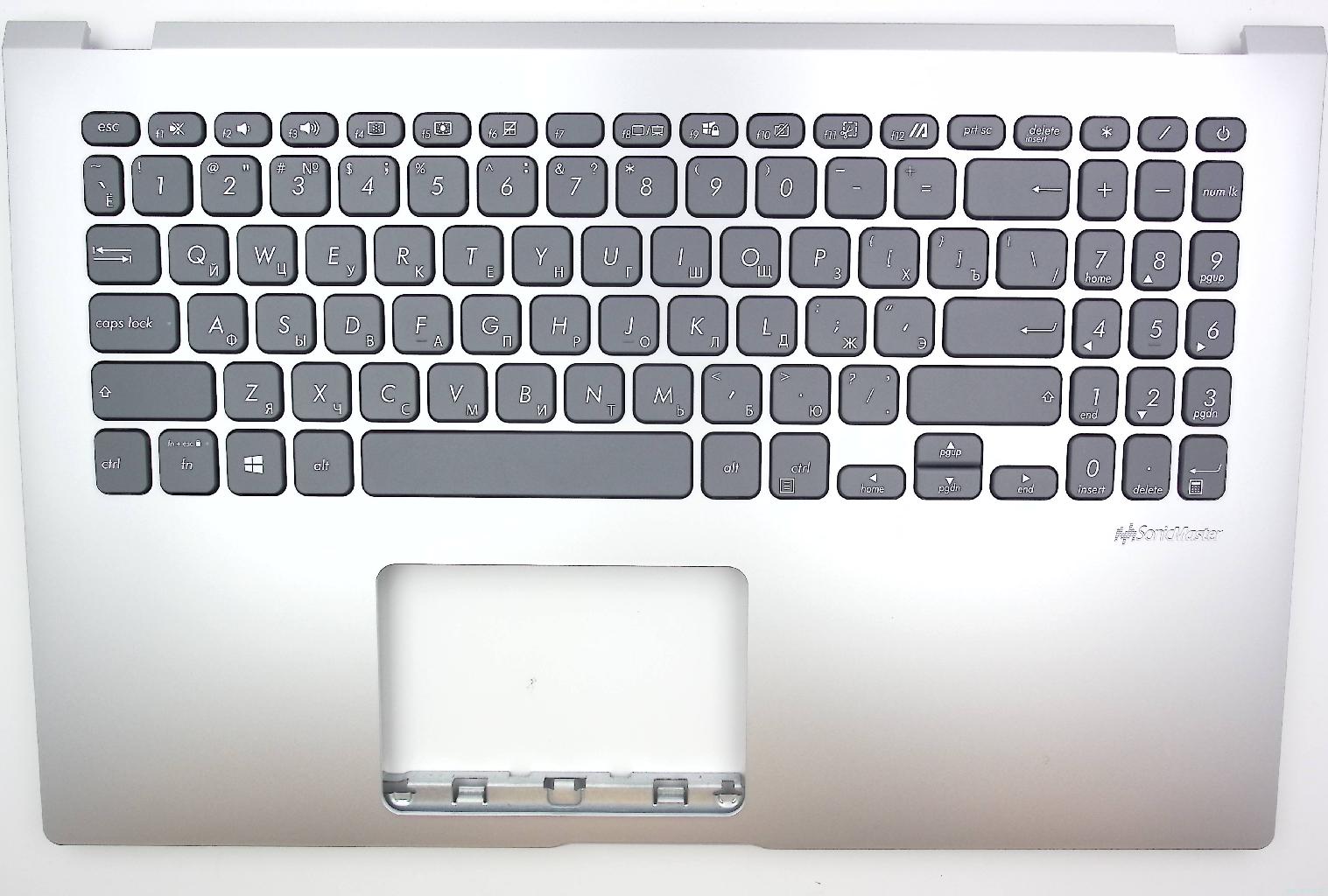 Топкейс Asus X509 без подсветки