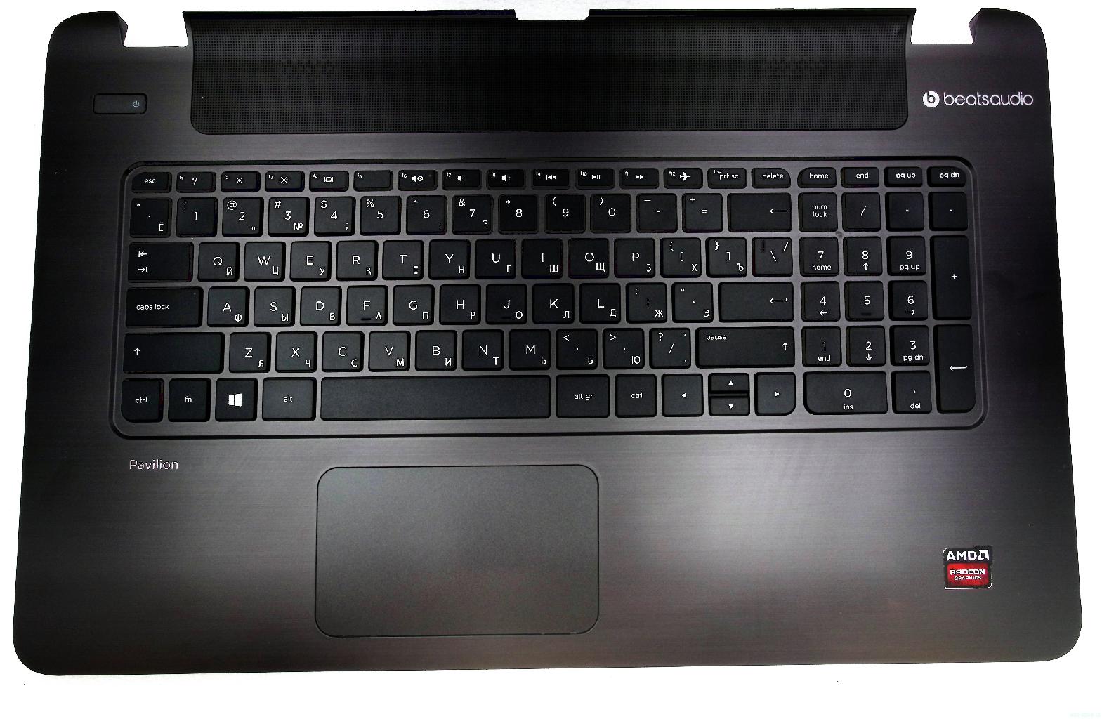 Топкейс-донор HP ProtectSmart 17-F008SR